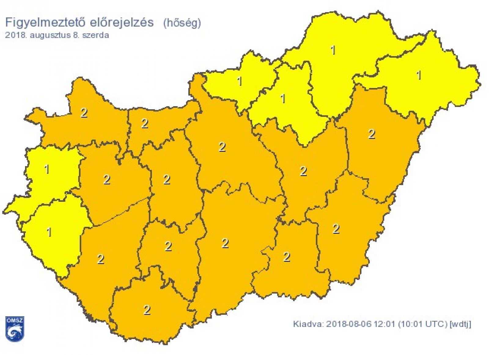 Forrás: OMSZ