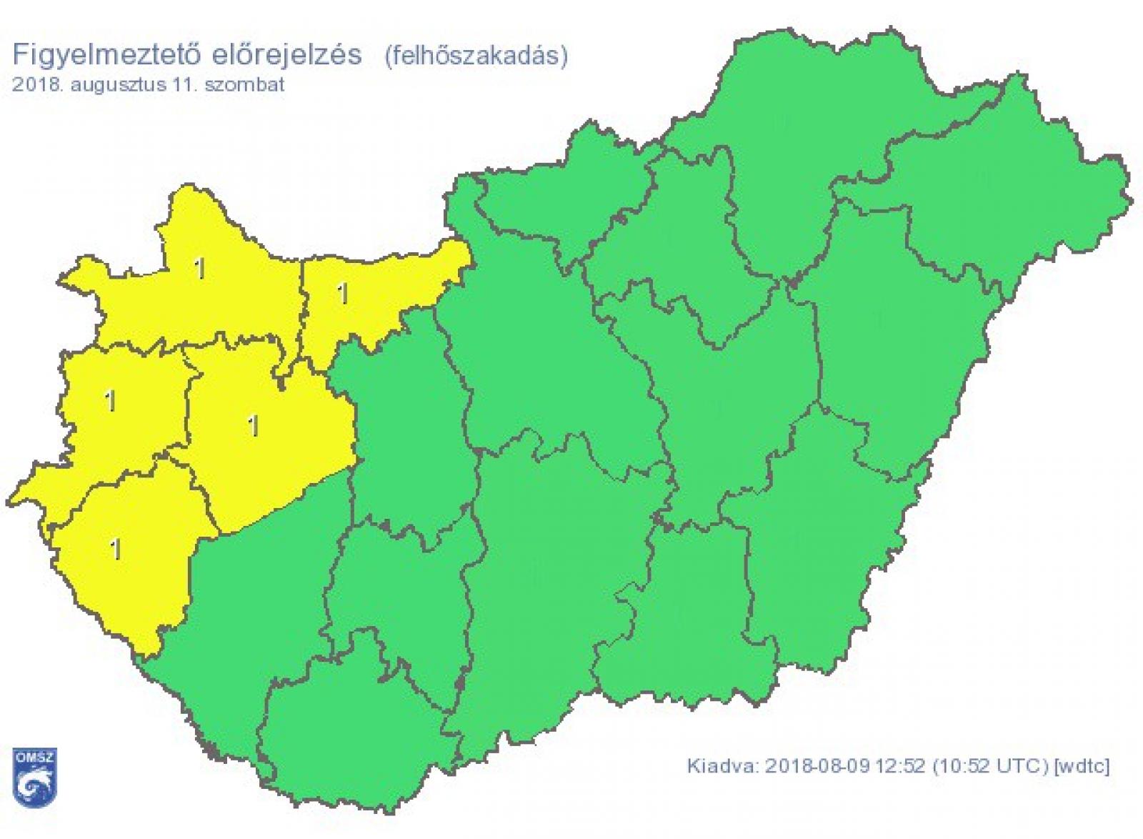 Forrás: OMSZ