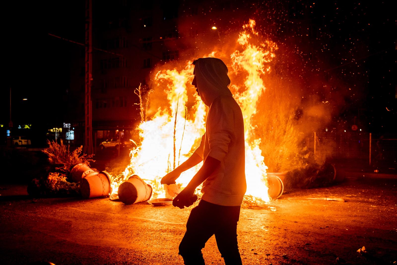 Bukaresti demonstráció augusztus 10-én.