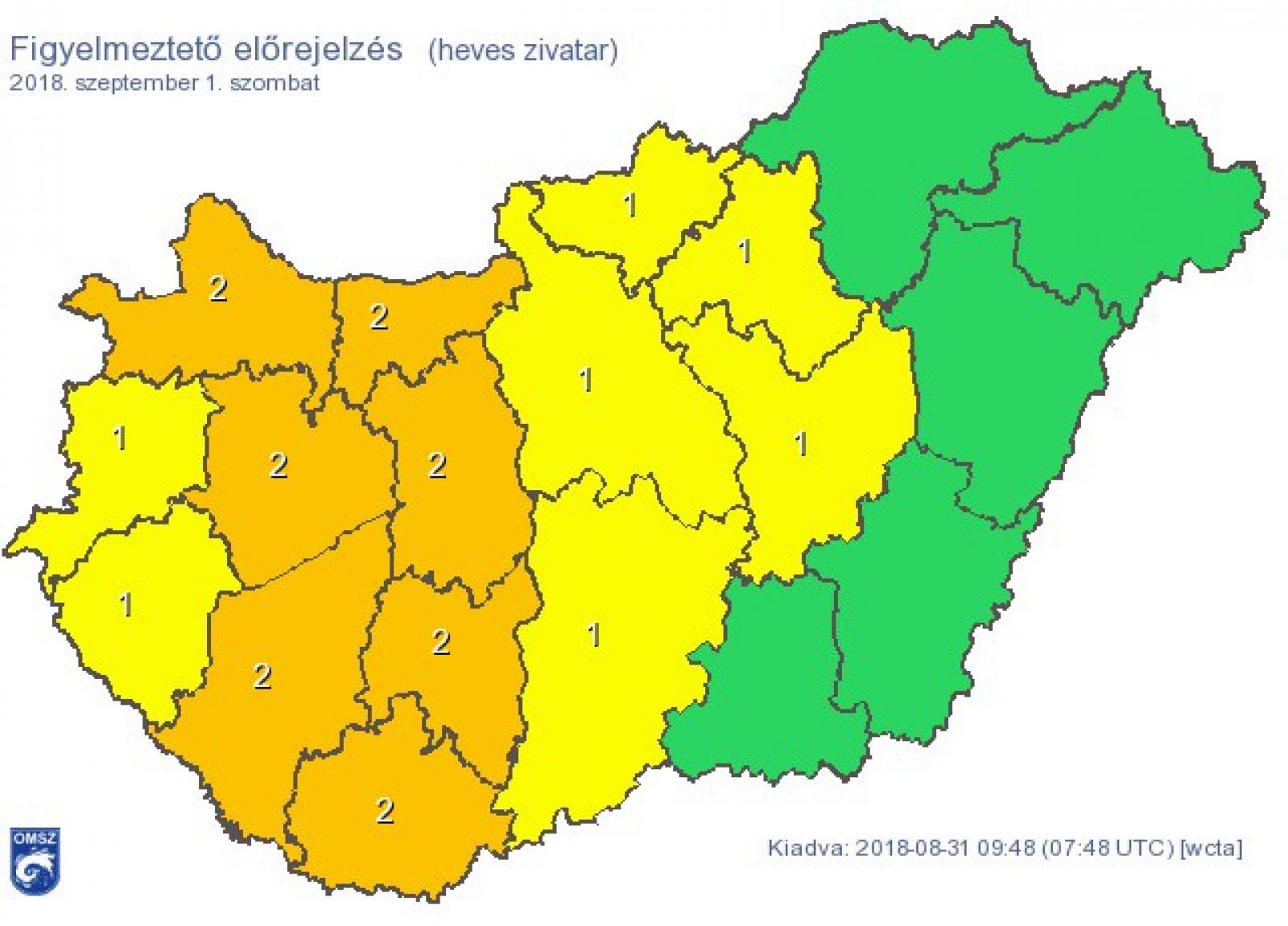 Forrás: OMSZ