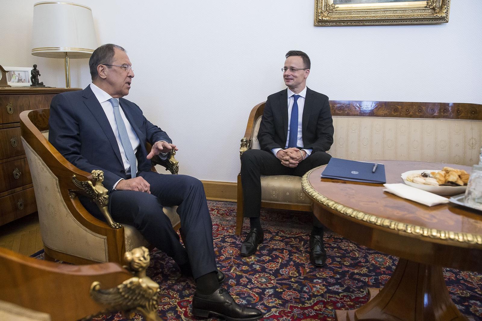 Szergej Lavrov és Szijjártó Péter