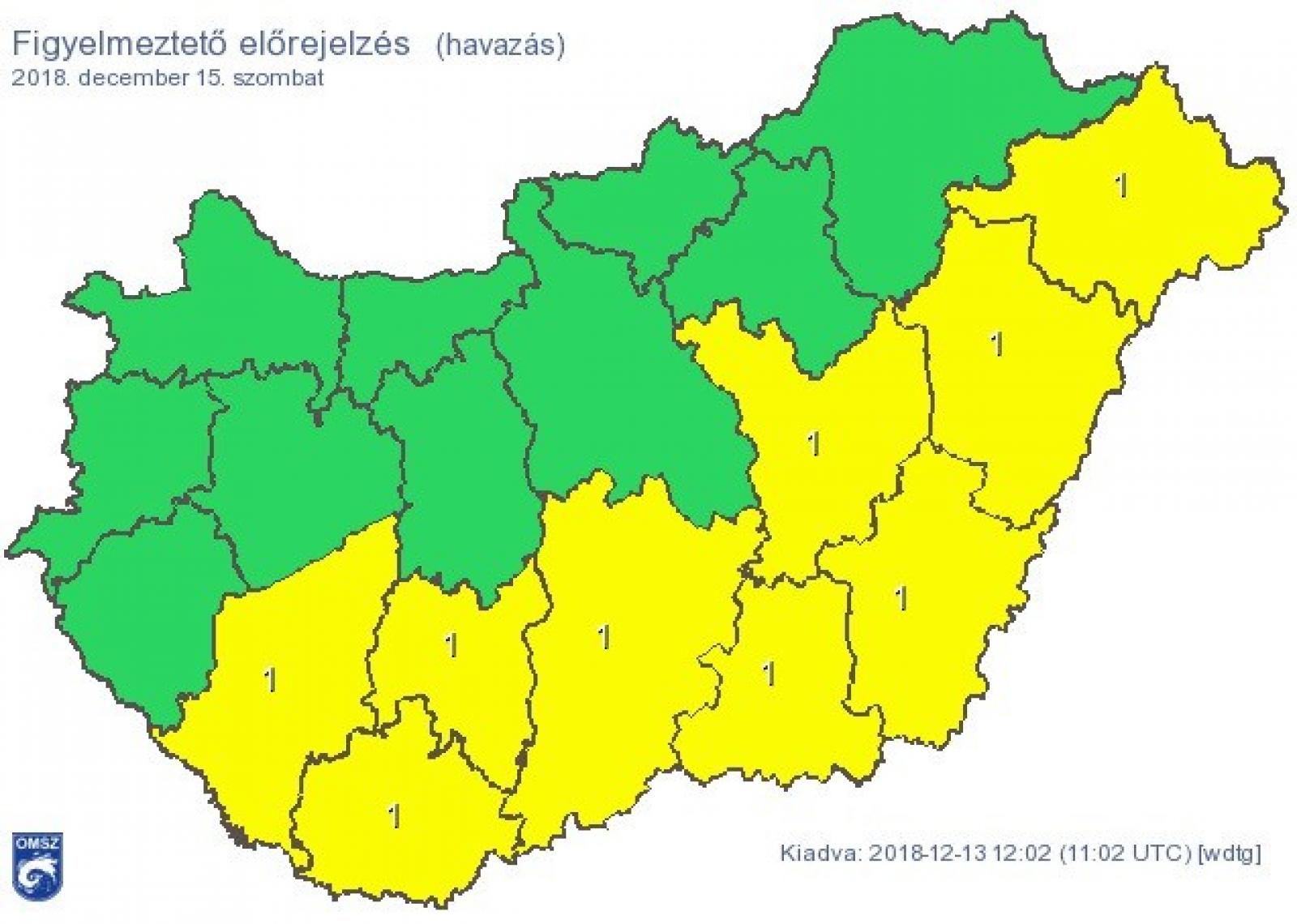 Forrás: OMSZ