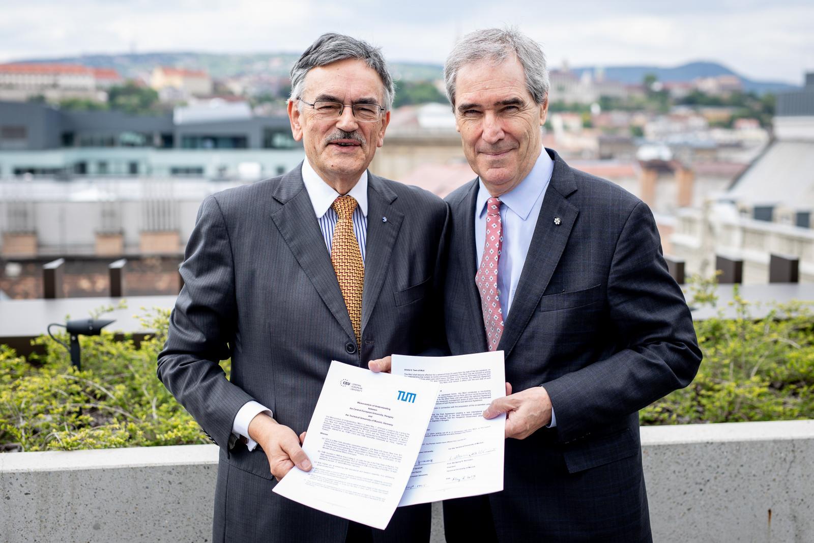 Wolfgang A. Herrmann és Michael Ignatieff