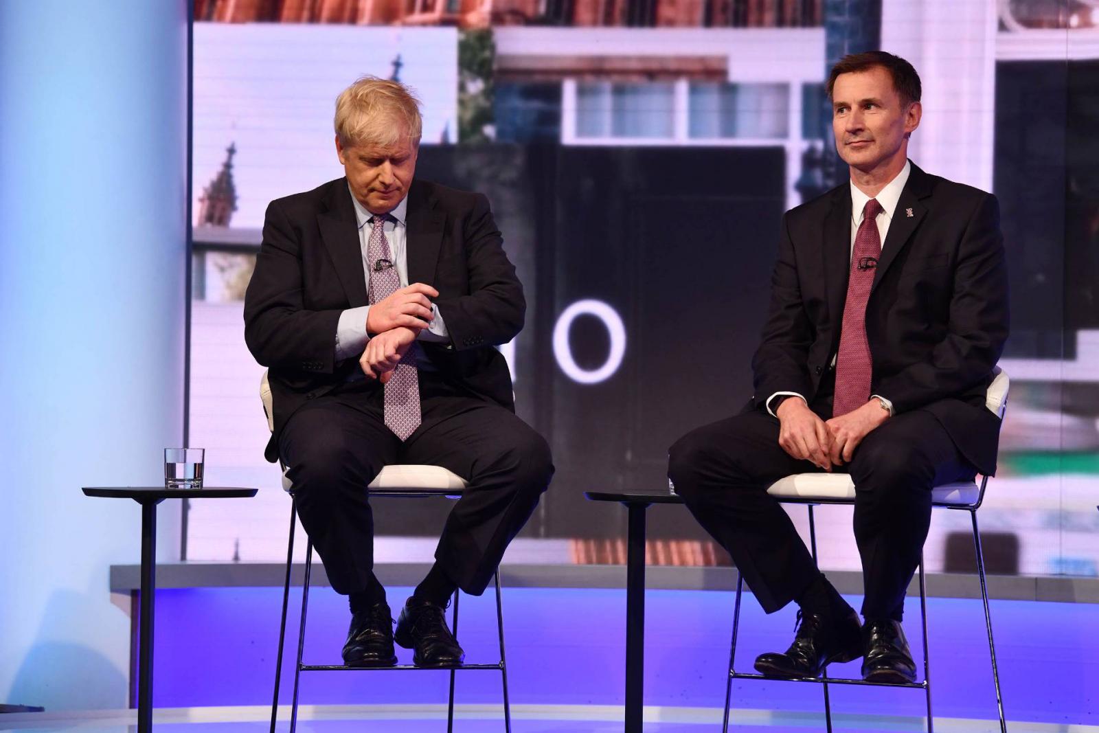 Boris Johnson és Jeremy Hunt