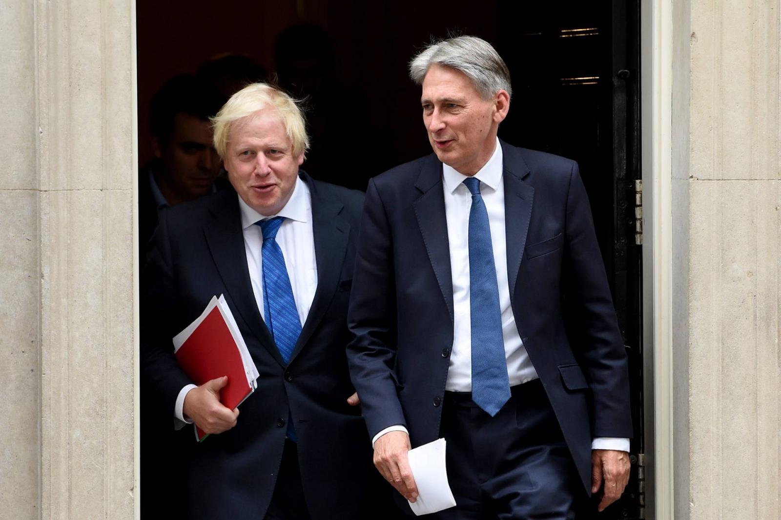 Boris Johnson és Philip Hammond