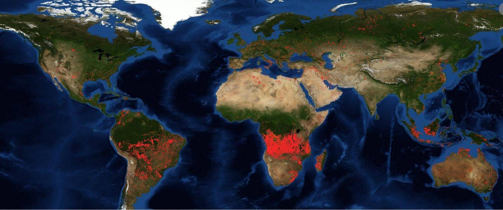 Turkey: Forest fire destroys over 1,200 acres of land