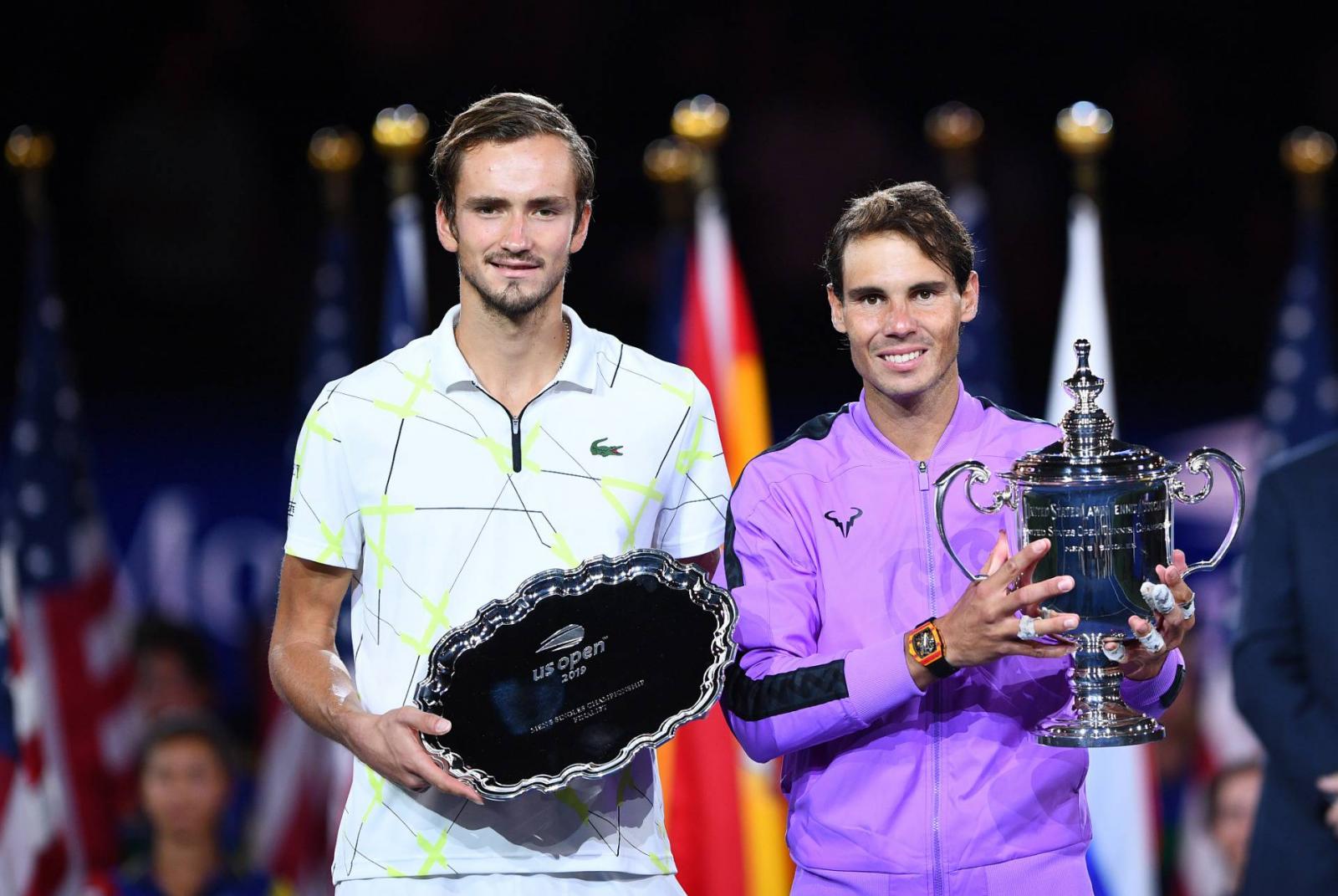 Daniil Medvegyev és Rafael Nadal, US Open 2019