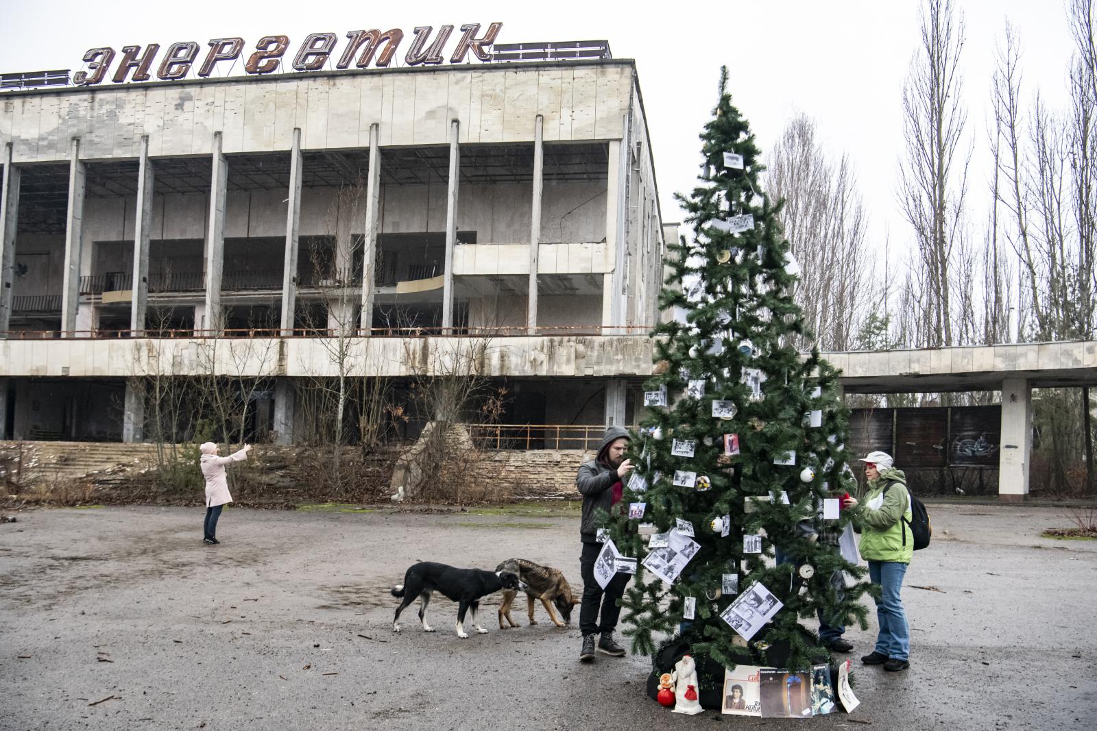 Christmas Tree Was Installed For The Firstly Since 1985 In Pripyat