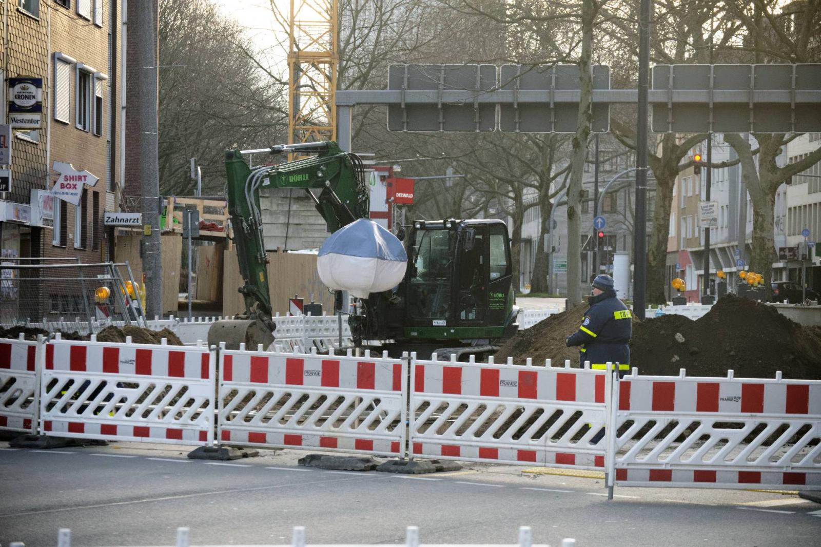 Az egyik dortmundi helyszín, ahol bombát találtak