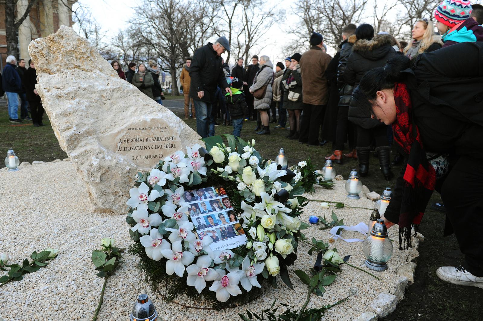 Megemlékezés a tragédia első évfordulóján