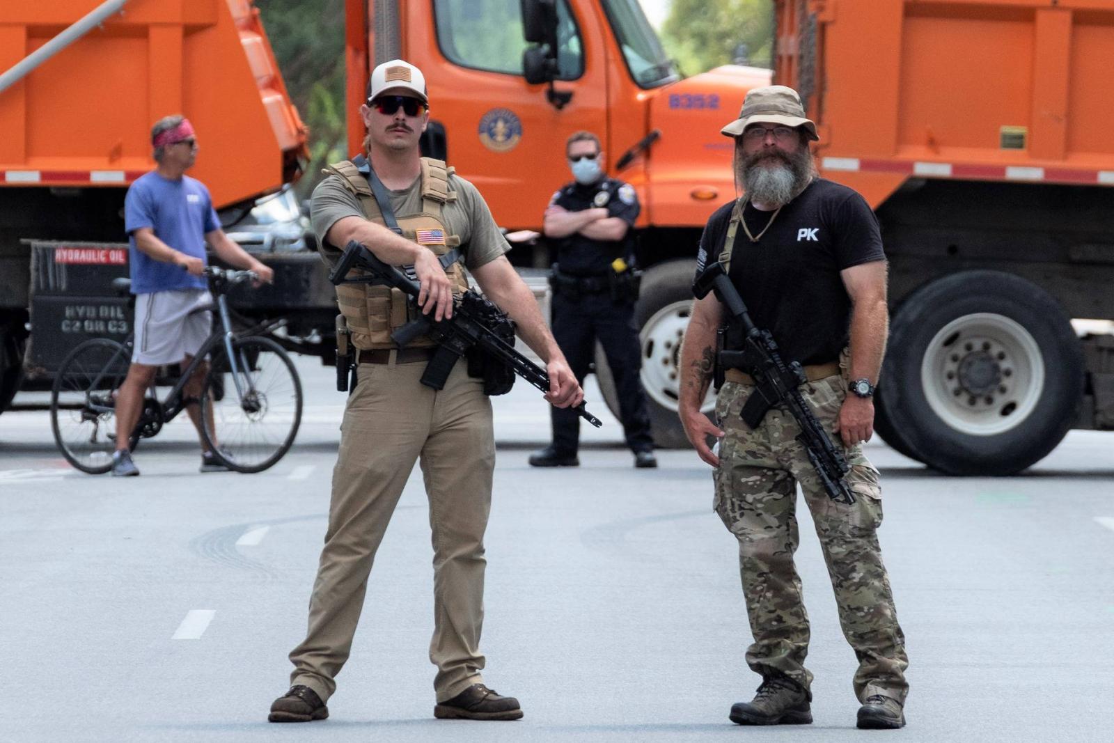 Akcióban a Háromszázalékos milícia