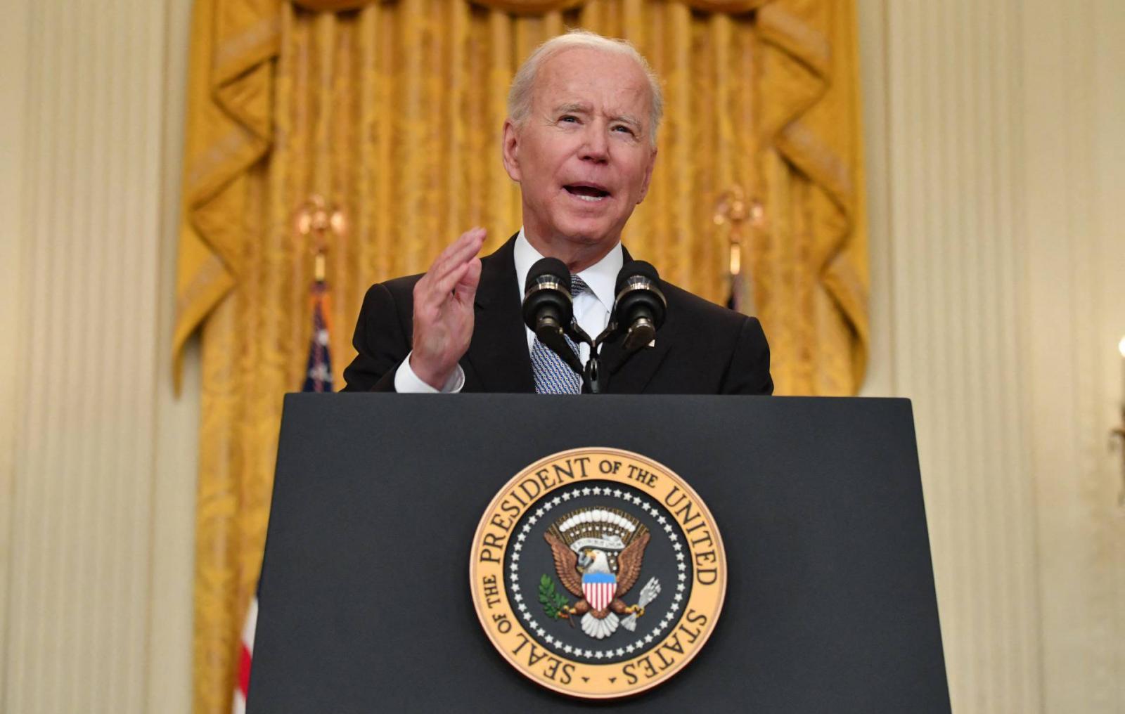 Biden delivers remarks on Covid-19 and vaccines