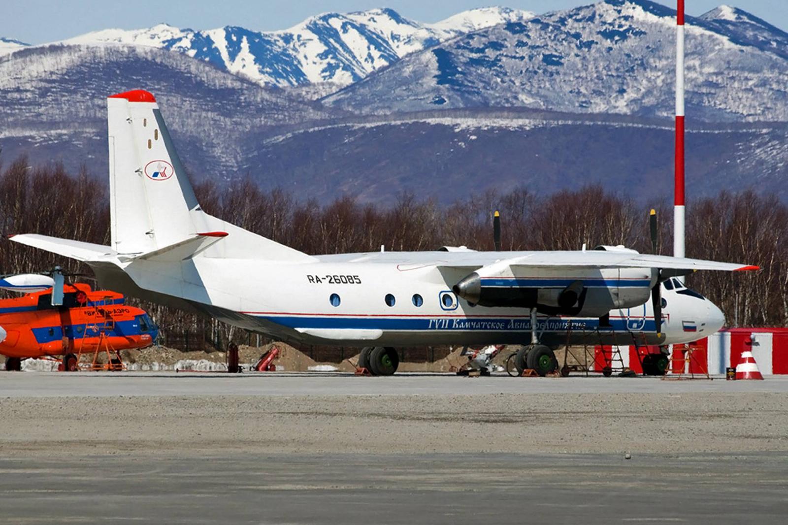 An-28 crash site in Kamchatka Region