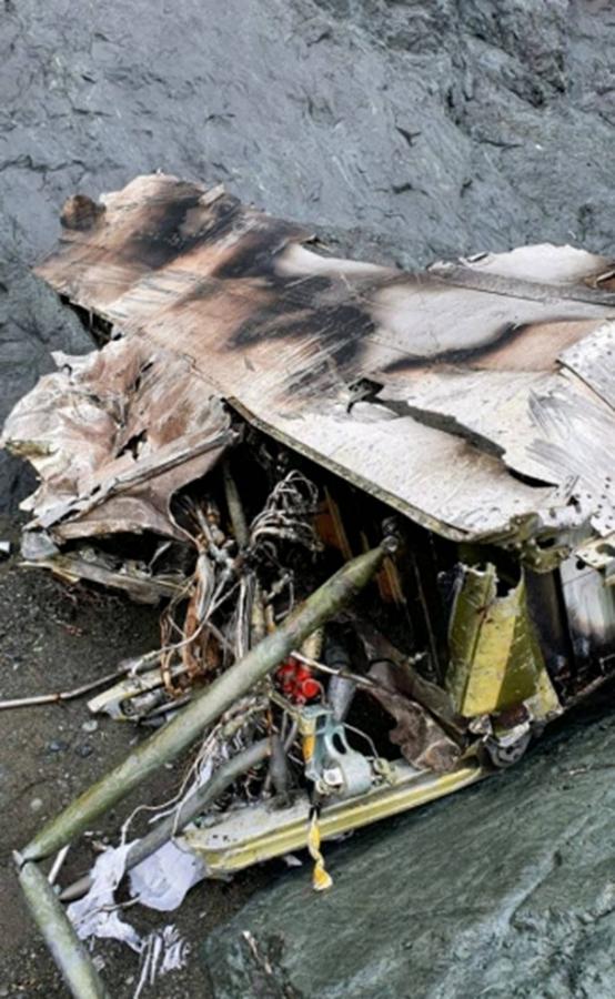 An-28 crash site in Kamchatka Region