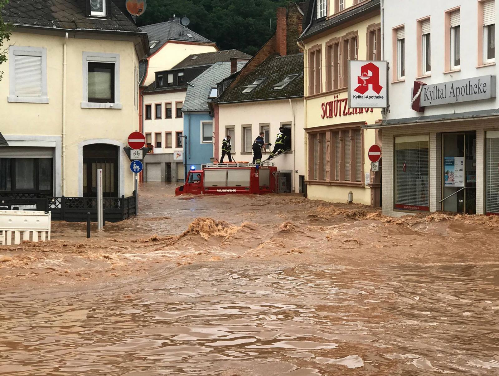 Thunderstorms in North Rhine-Westphalia