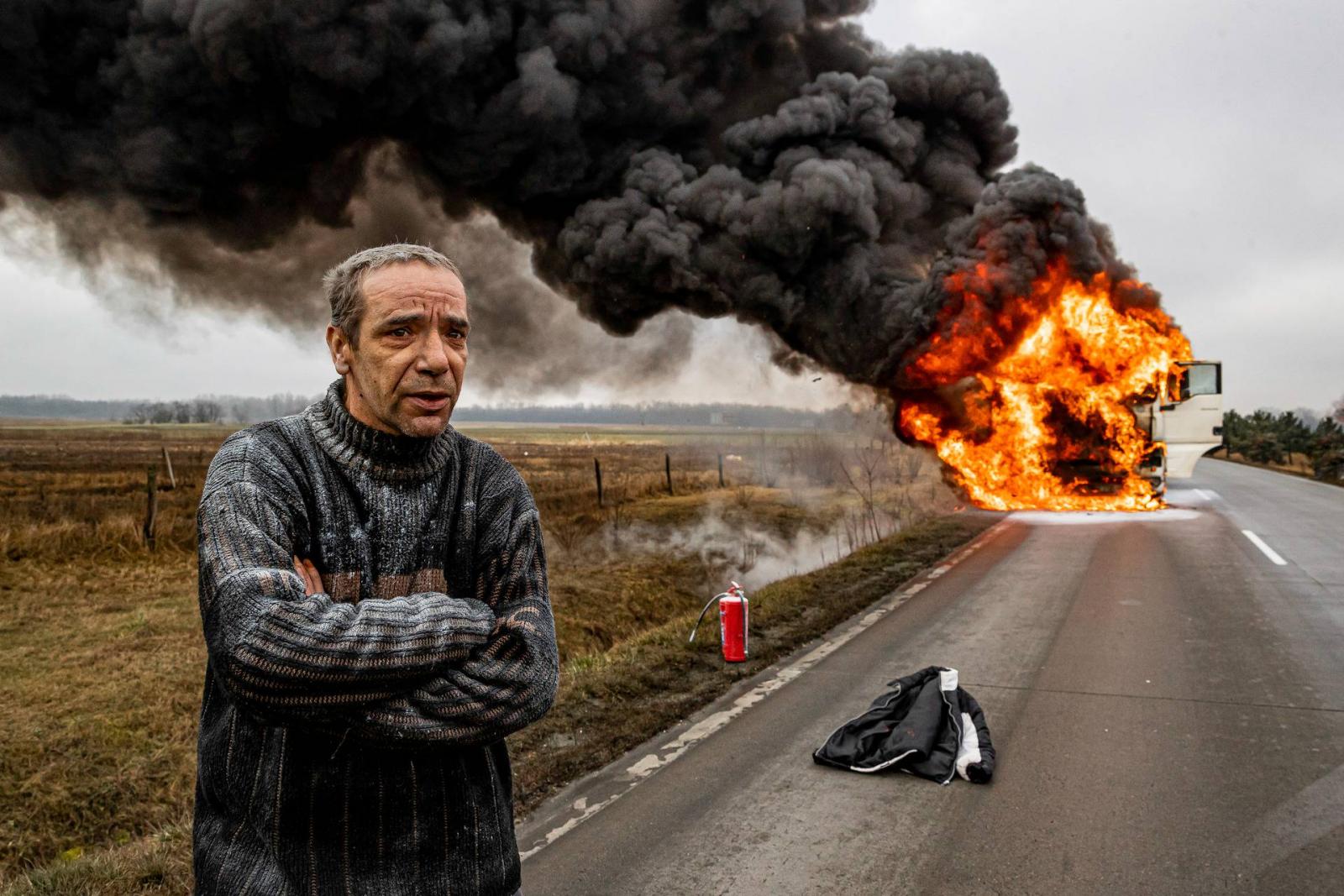 Társadalomábrázolás, dokumentarista fotográfia (egyedi) 1. díj: Zagyi Tibor (Népszava): Magányos karácsony