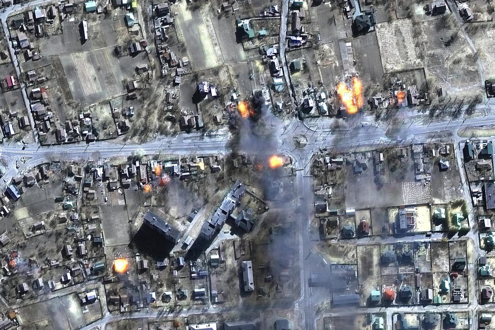 Egyre nagyobb a pusztítás Csenyihivben