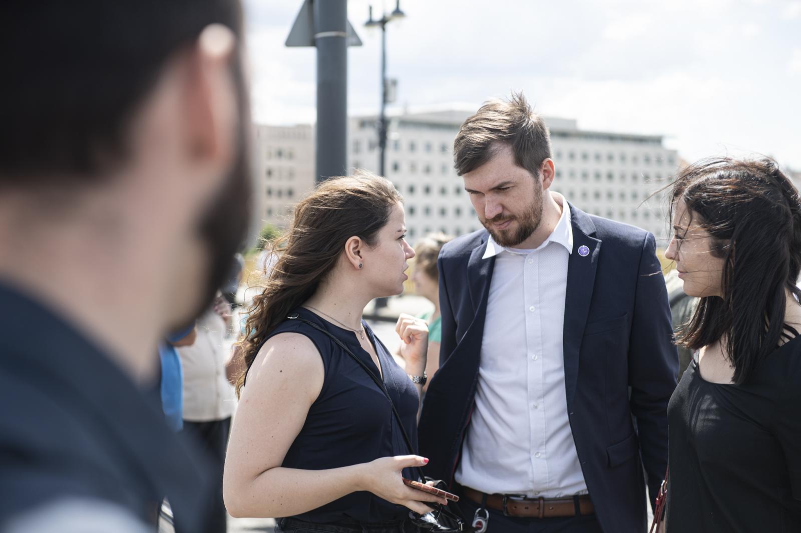 Gelencsér Ferenc, a Momentum elnöke