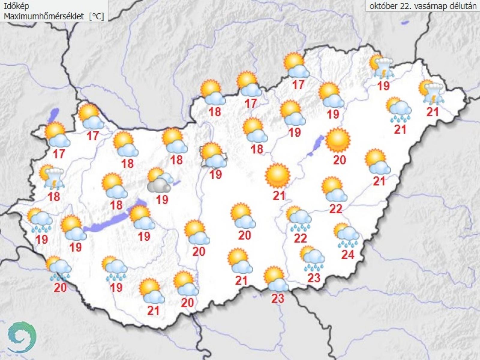 Grafika: Országos Meteorológiai Szolgálat