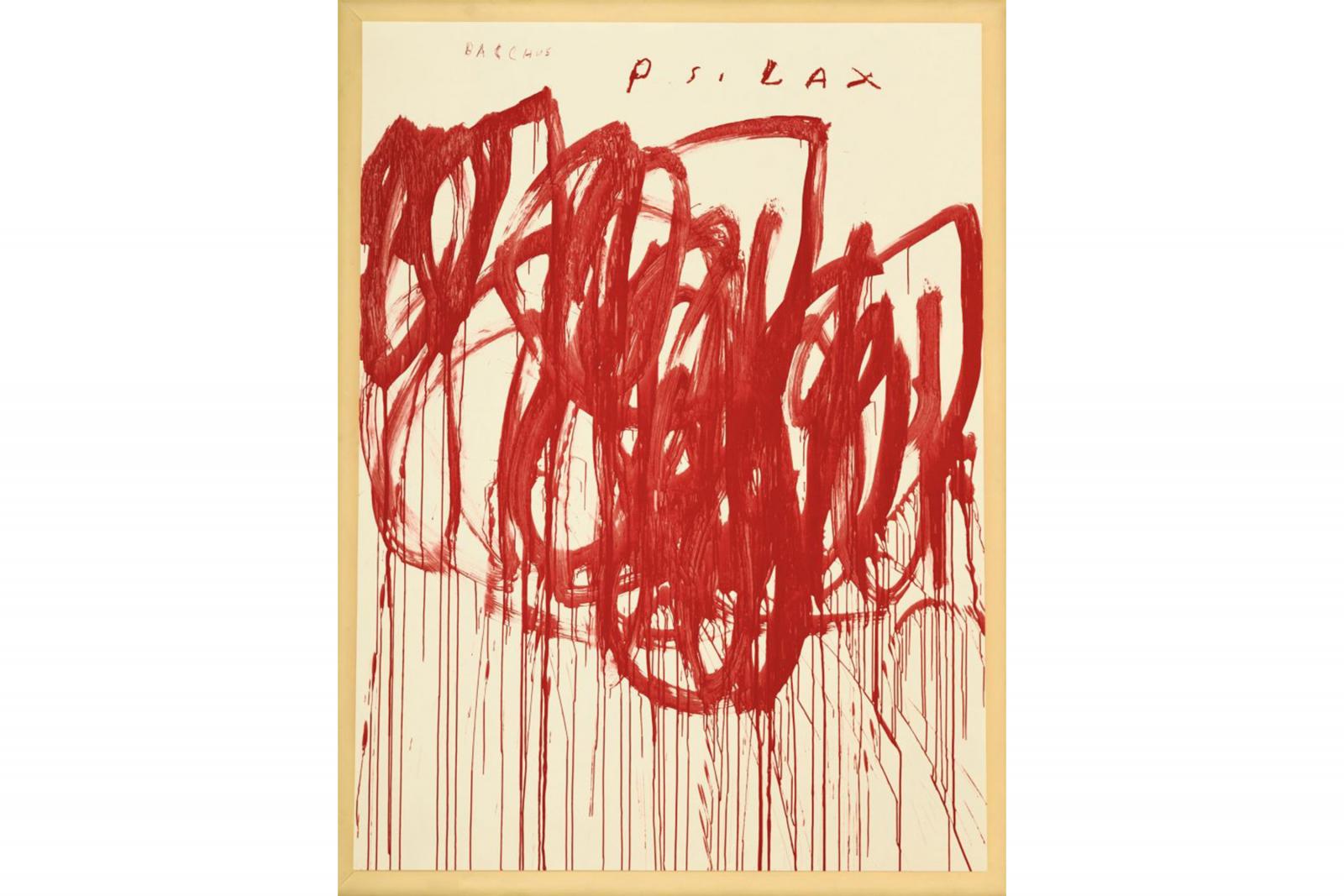 Cy Twombly Untitled című képe közel 20 millió dollárt ért