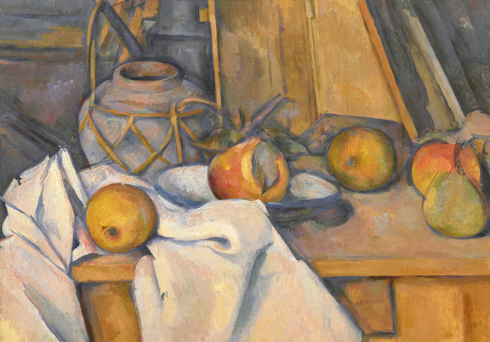 A Christie’s kínálatában szereplő három Cézanne-kép egyike, a Fruits et pot de gingembre