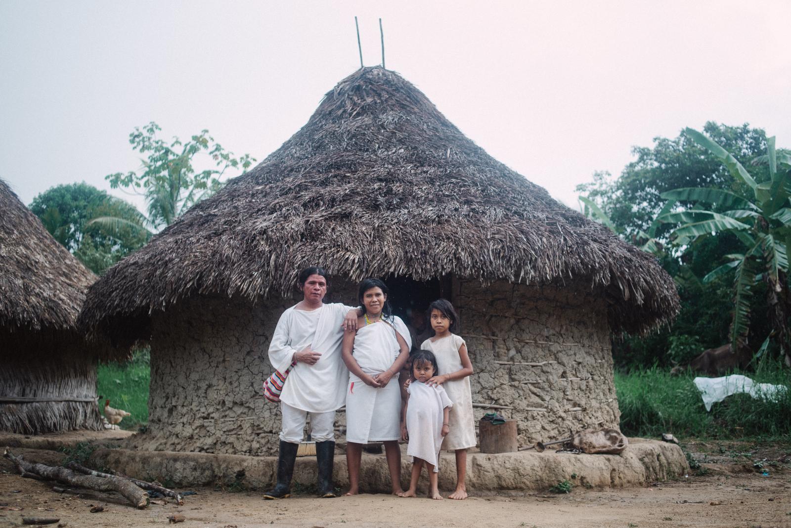 A Kogi törzs tagjai