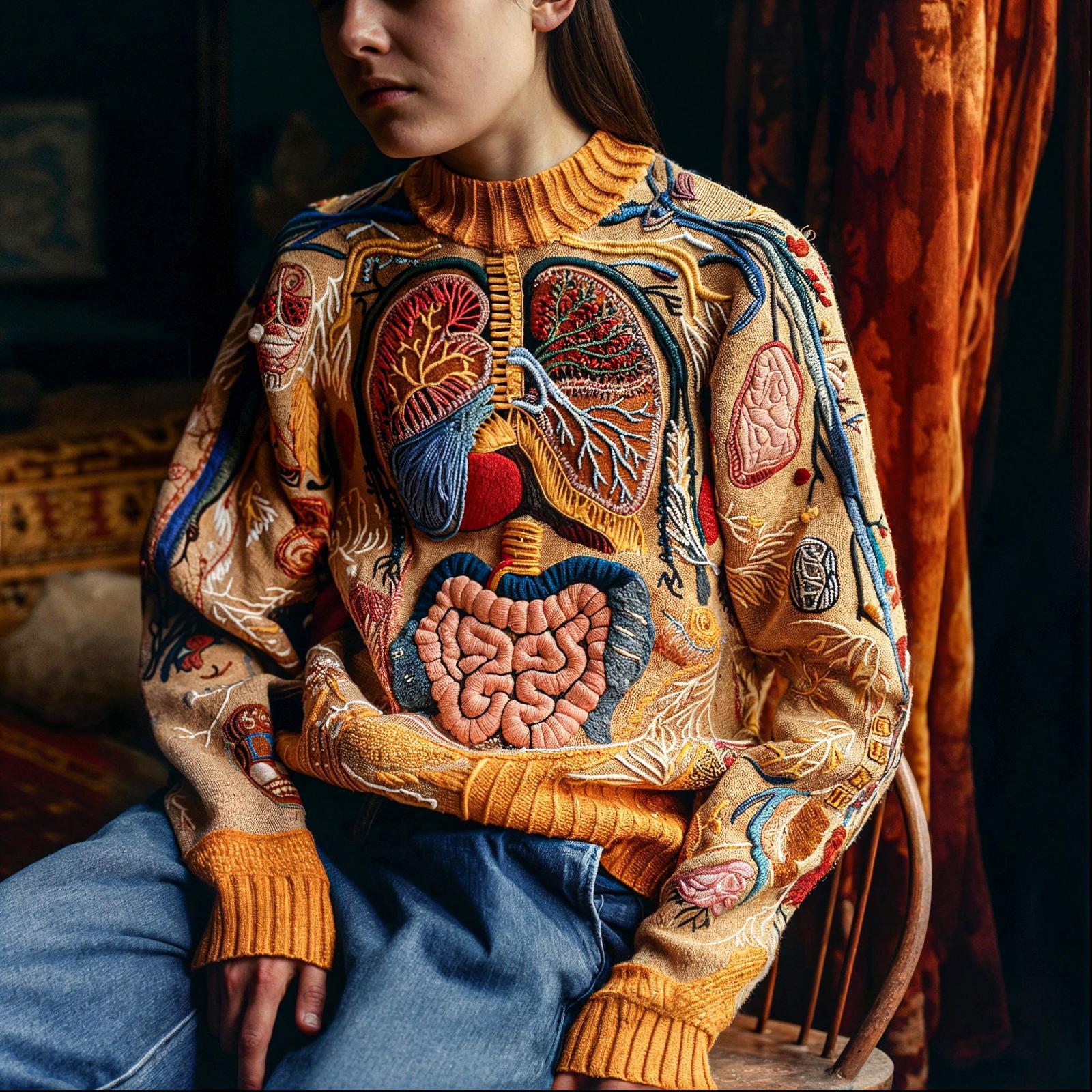Anatomy Sweater