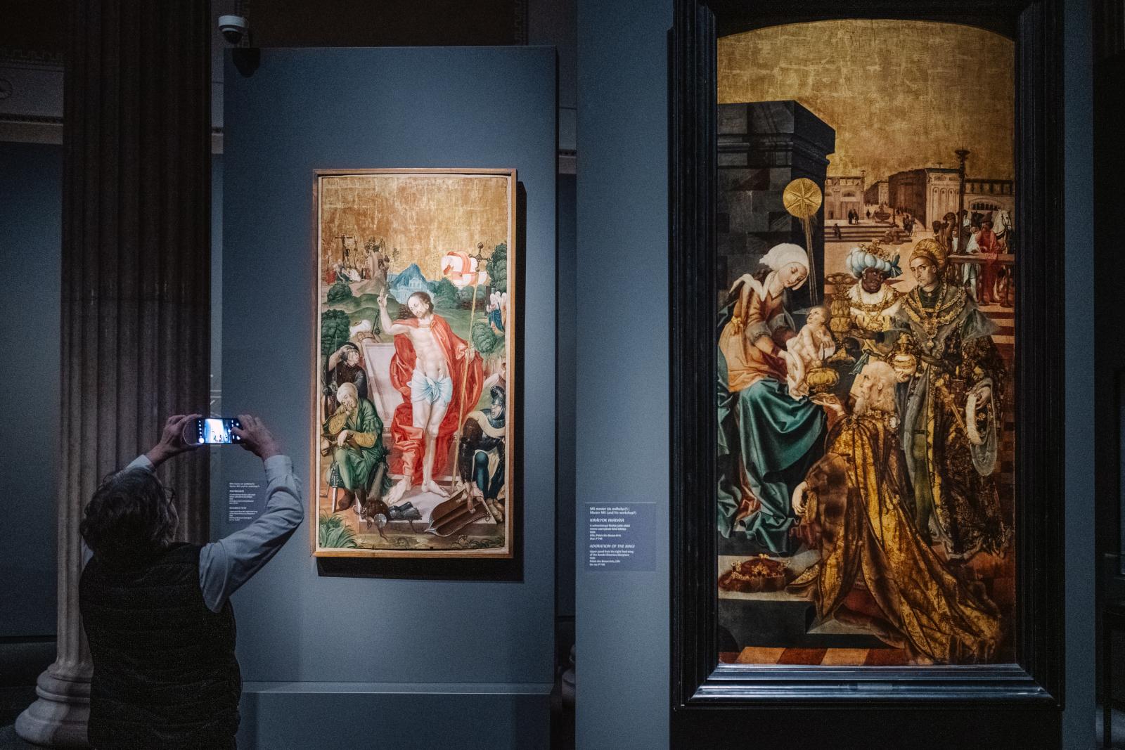 A Feltámadás mellett a Királyok imádása Lille-ből