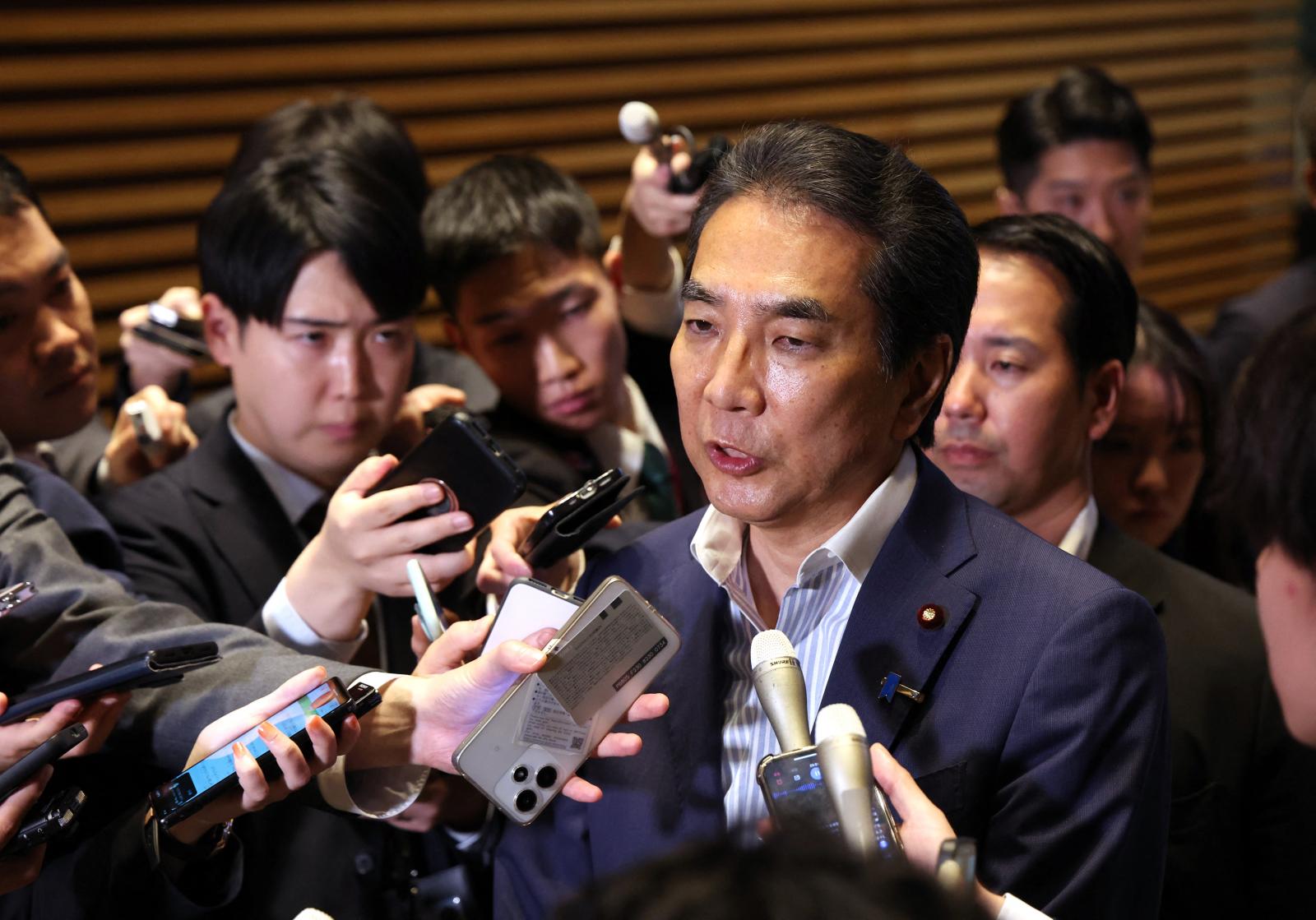 Eto Taku japán agrárminiszter