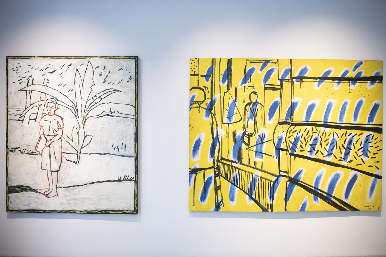 Fehér László képei a régmúlt hangulatát idézik meg