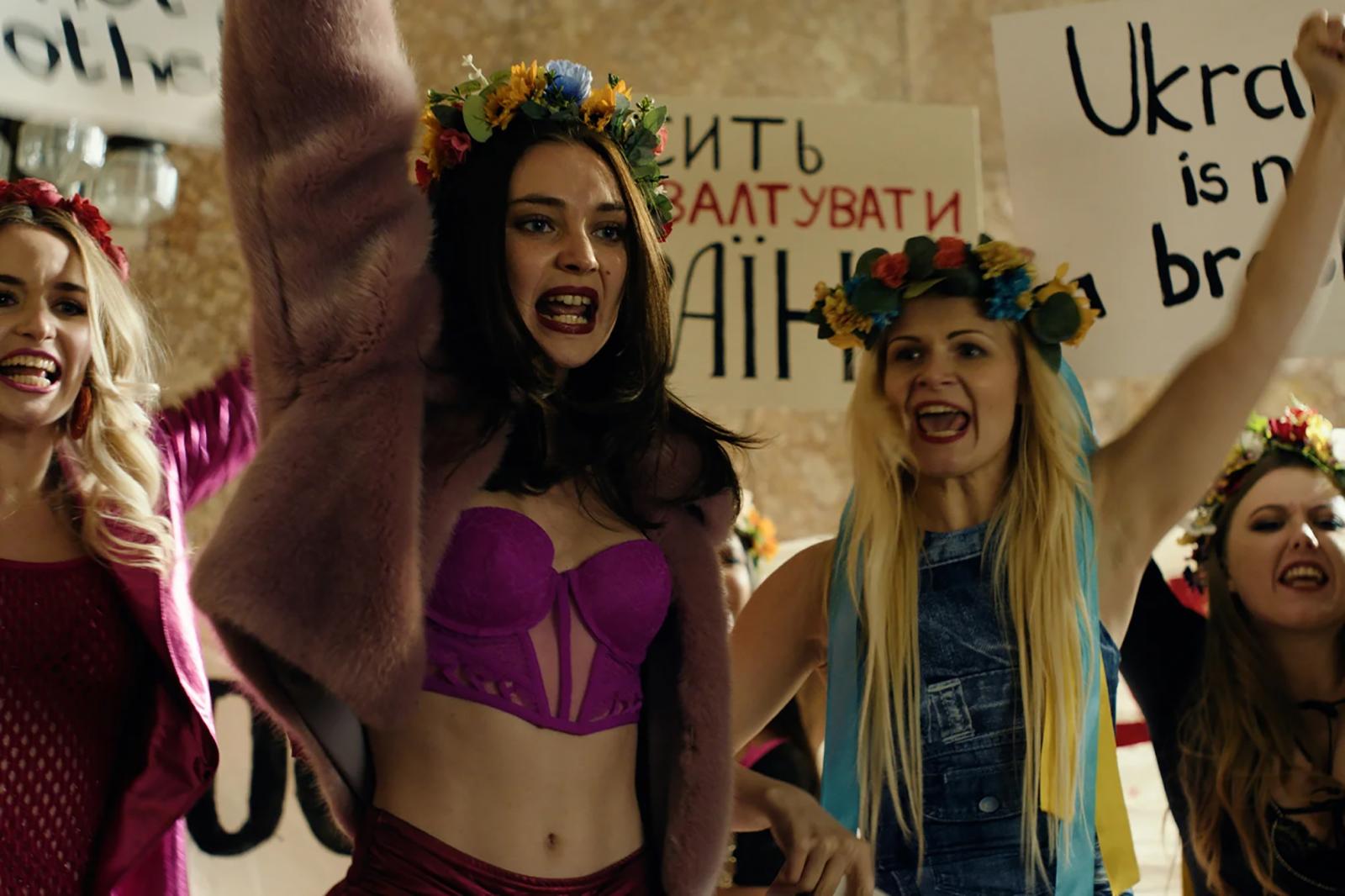 A Femen mozgalom alapító lányai végtelenül elégedetlenek voltak a nekik megadatott lehetőségekkel