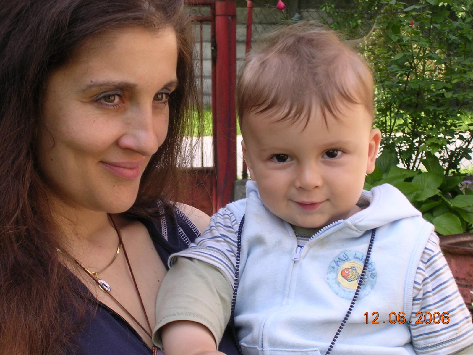 Egy korai emlékkép, Kiss Bálint Béla édesanyjával