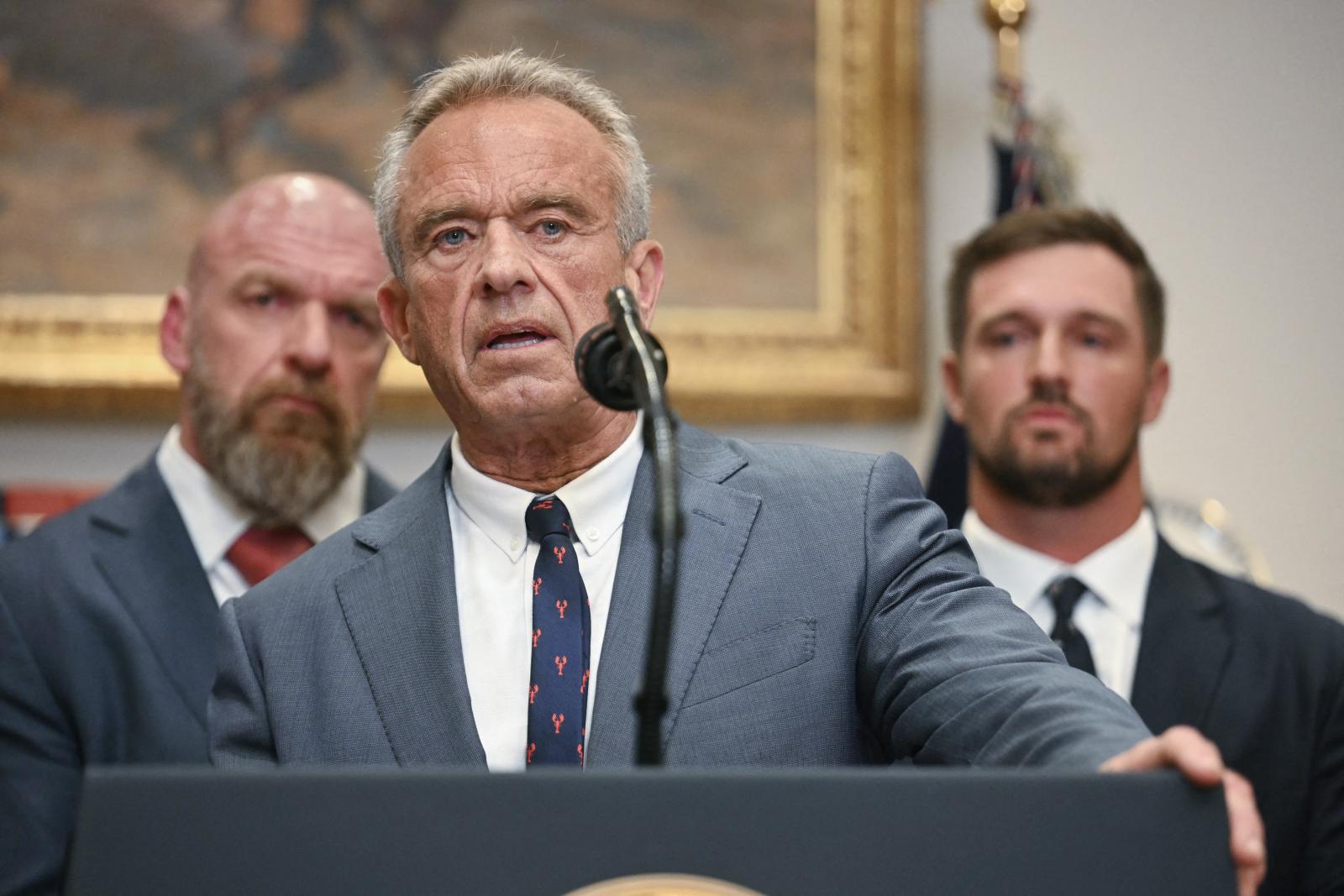 Robert Kennedy Jr. amerikai egészségügyi miniszter 