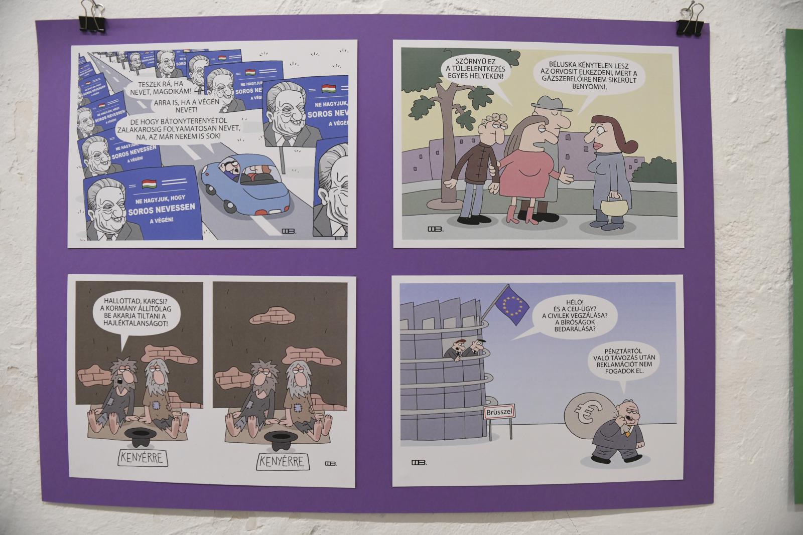 Weisz Béla karikatúrái