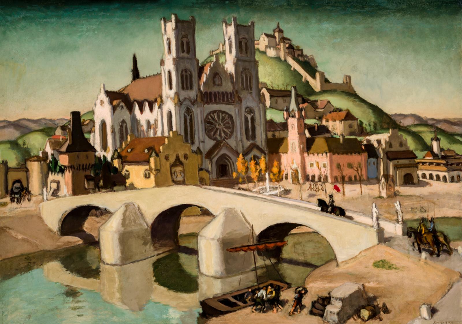 Fényes Adolf: Fontainebleau
(Salon de Madame de Maintenon), 1911