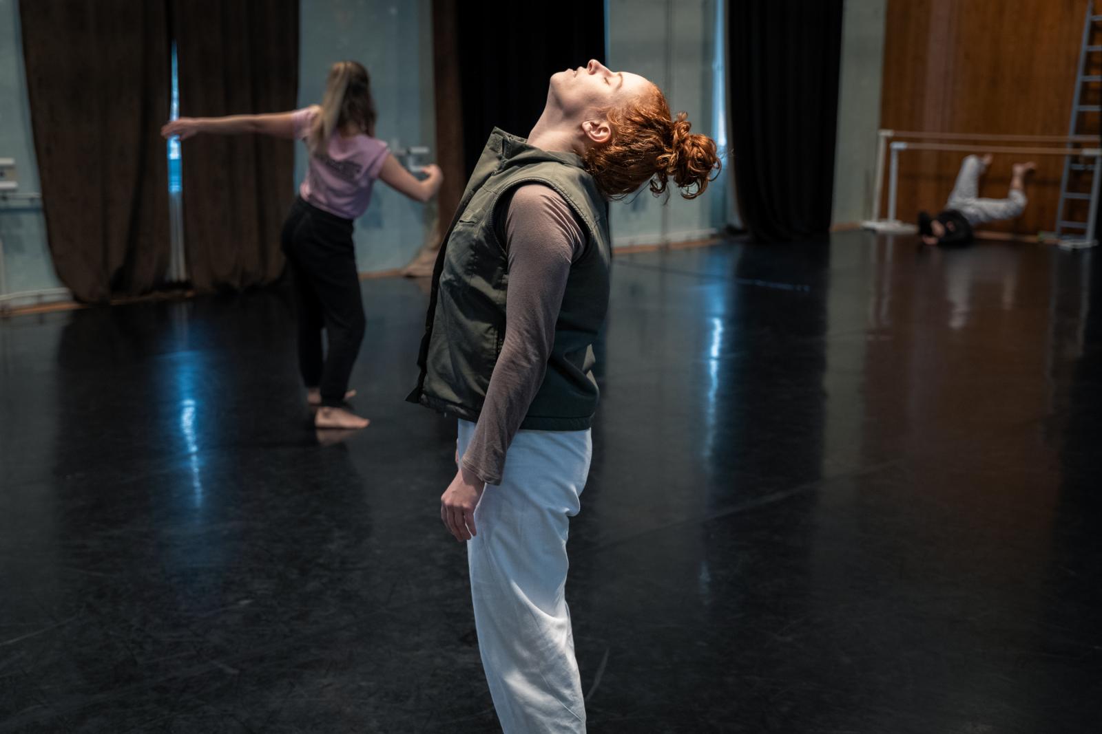 A Willany Leó Improvizációs Táncszínház táncosai