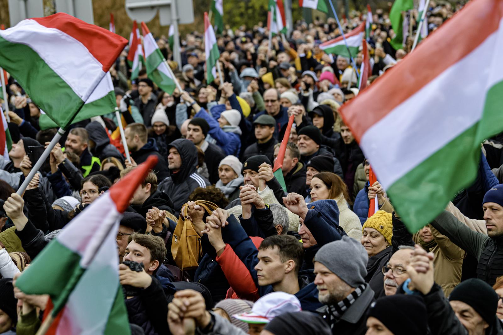 A Tisza Párt országjáró rendezvénye Győrben november 15-én 