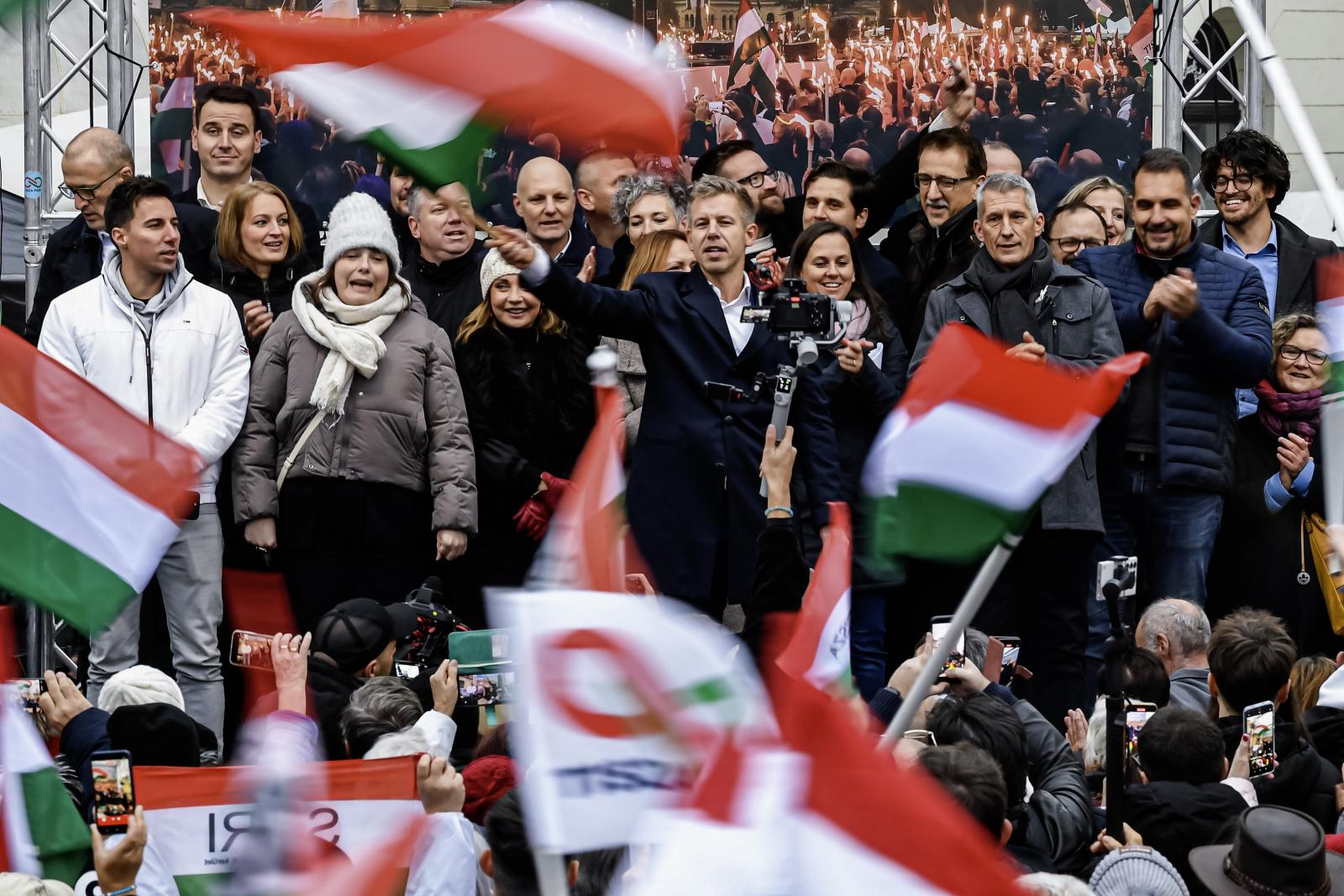 A Tisza Párt országjáró rendezvénye Győrben november 15-én 