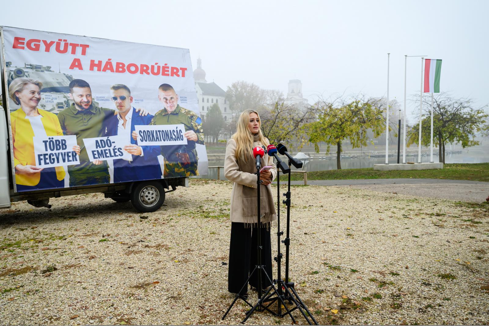 A Tisza Párt országjáró rendezvénye Győrben november 15-én 