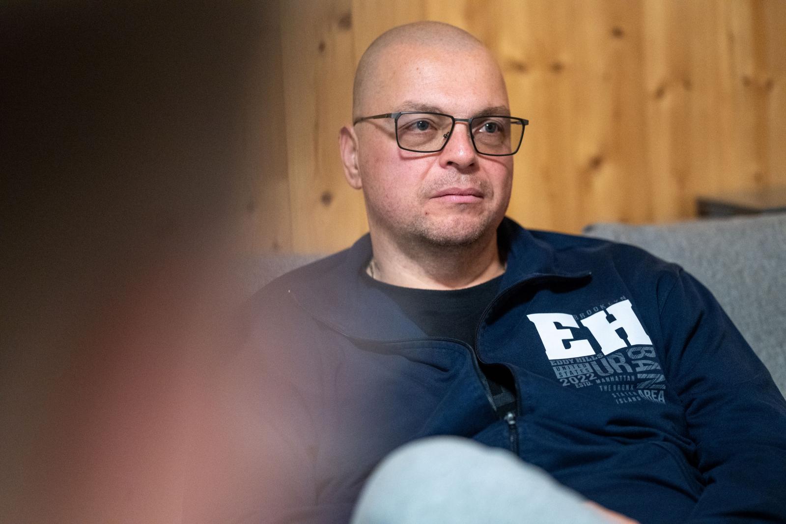 Kovács Lacika szigetvári otthonában