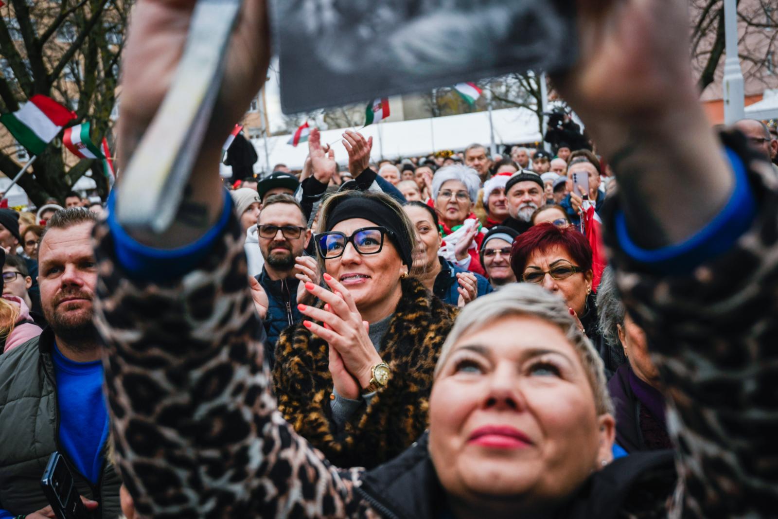 A Tisza Párt gyűlése Kecskeméten december 6-án 
