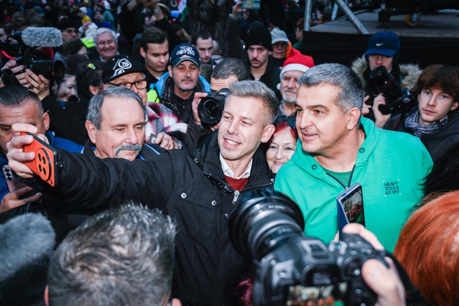 A Tisza Párt gyűlése Kecskeméten december 6-án 