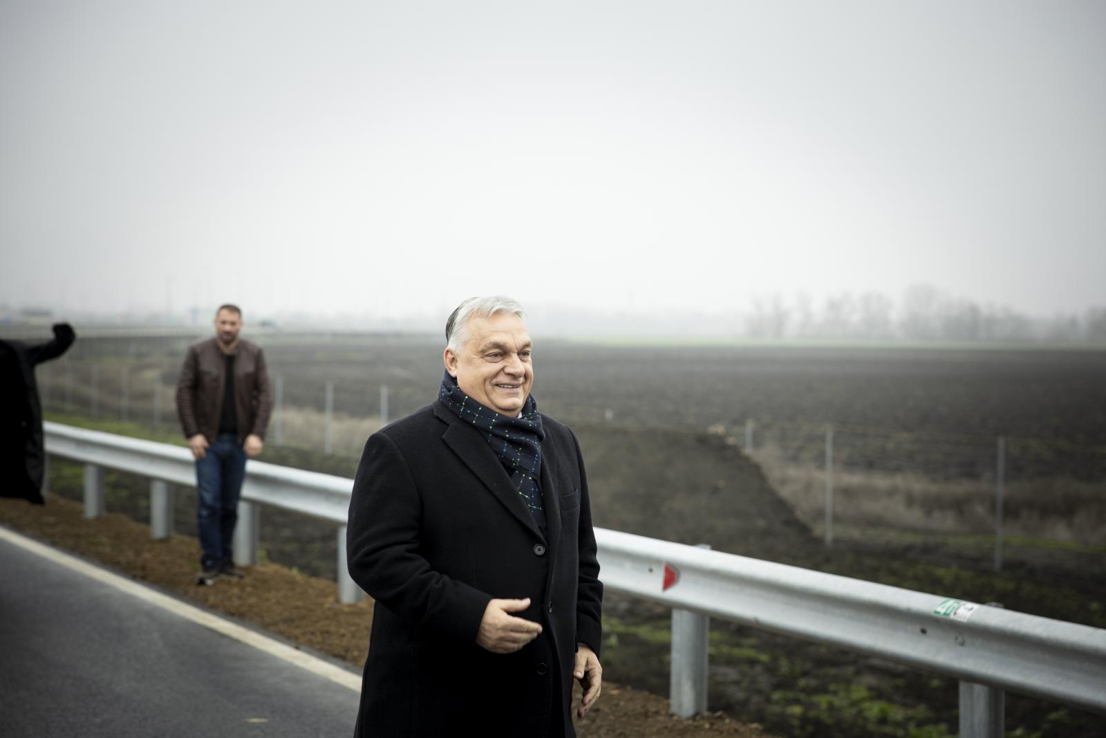 Orbán Viktor: Lakosságarányosan számolva a magyar sztrádahálózat mára eléri a legfejlettebb nyugat-európai országok szintjét