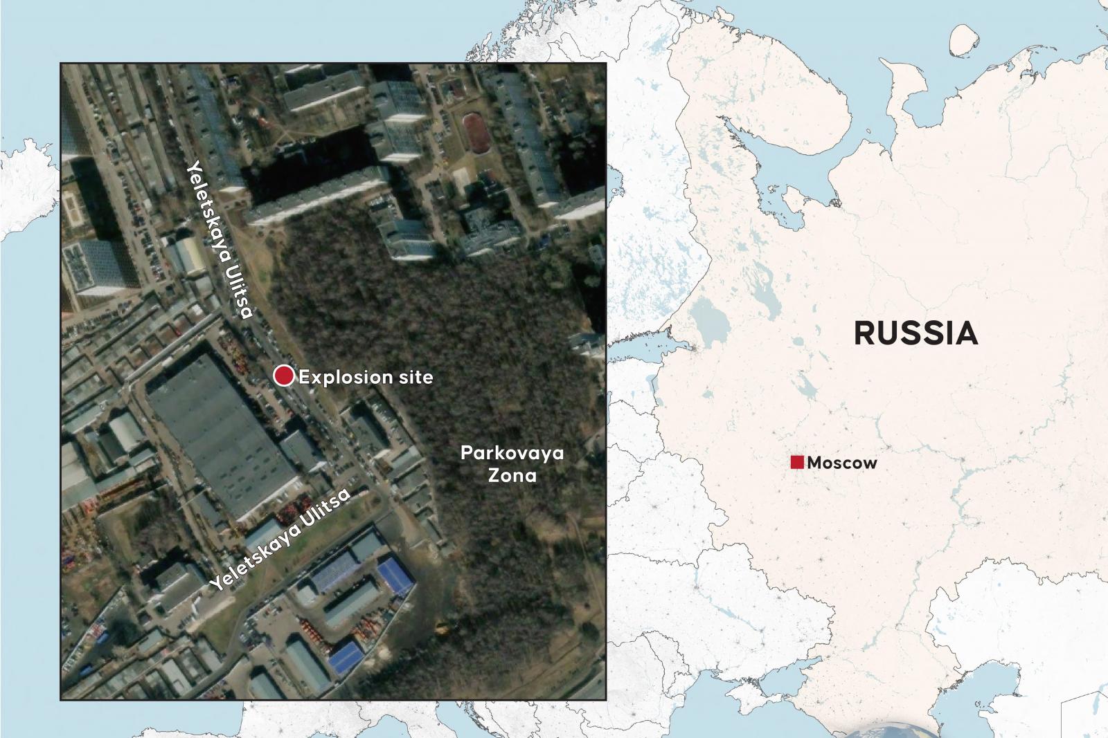 Robbanás történt Moszkvában, hárman meghaltak, köztük két rendőr