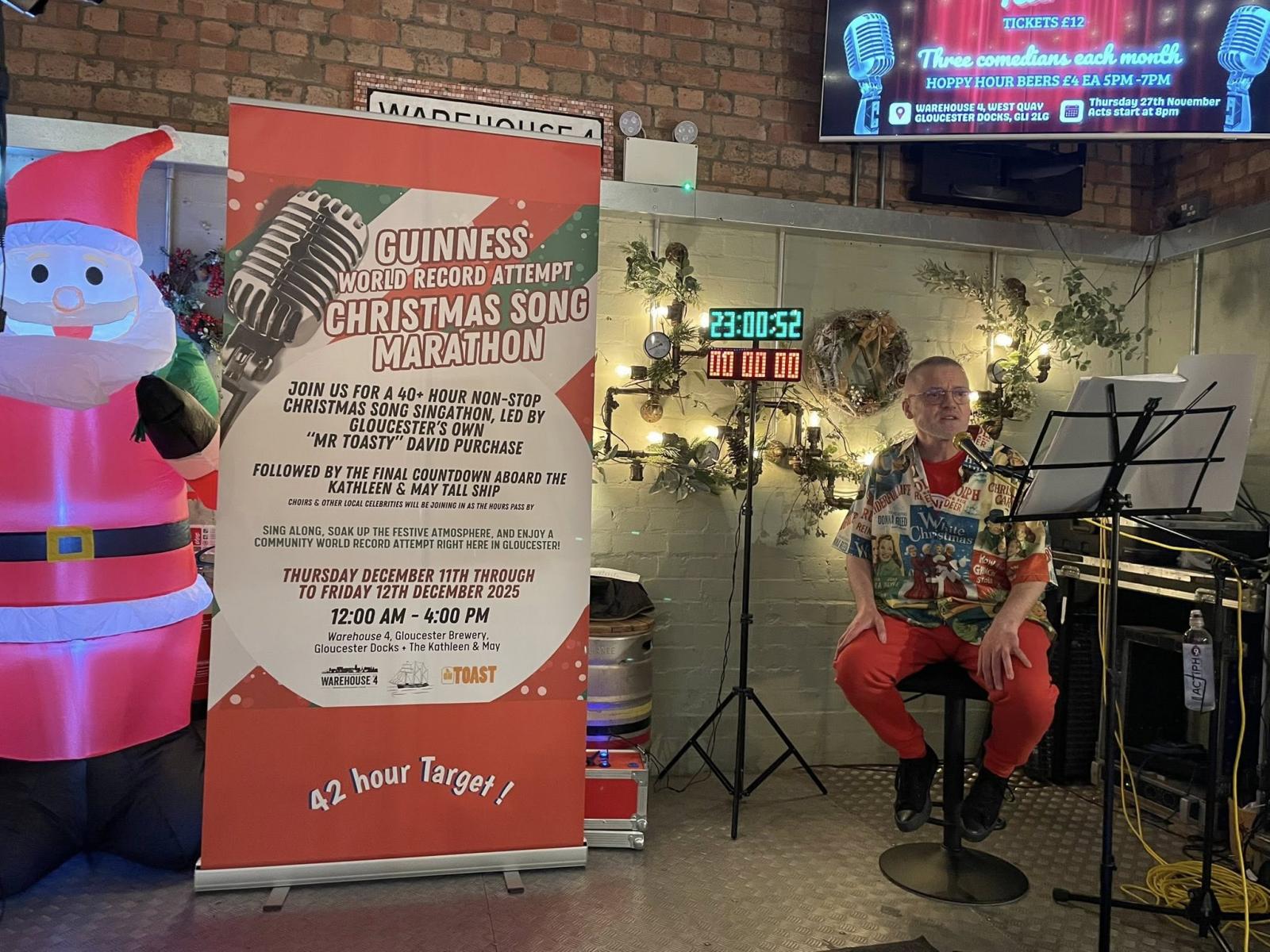 Őrült karácsonyi rekordot állított fel egy 63 éves brit férfi