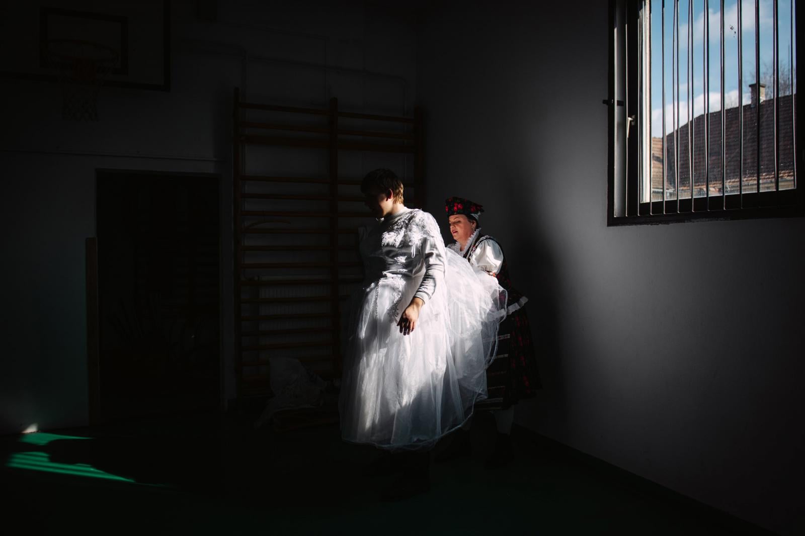 A Magyar Orvosi Kamara (MOK) által szervezett tüntetés Budapesten a Kossuth téren 2025. március 8-án