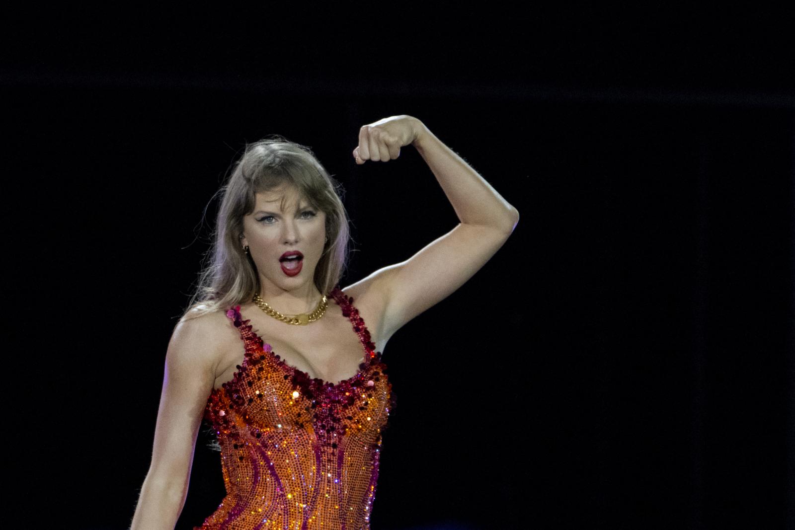 Taylor Swift egy listán Mozarttal