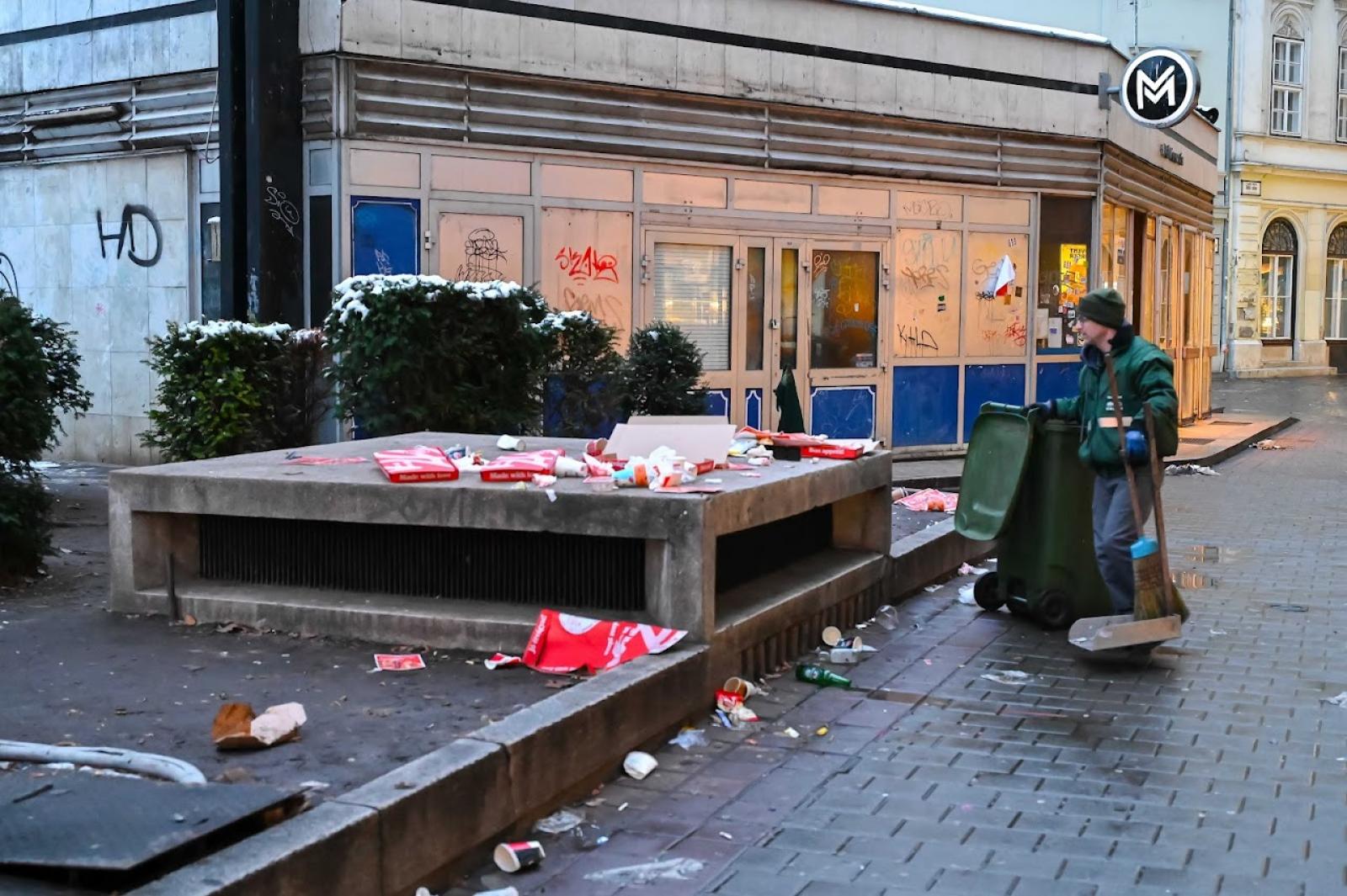 FKF: Jóval kevesebb volt a szilveszteri tűzijátékszemét, mint tavaly