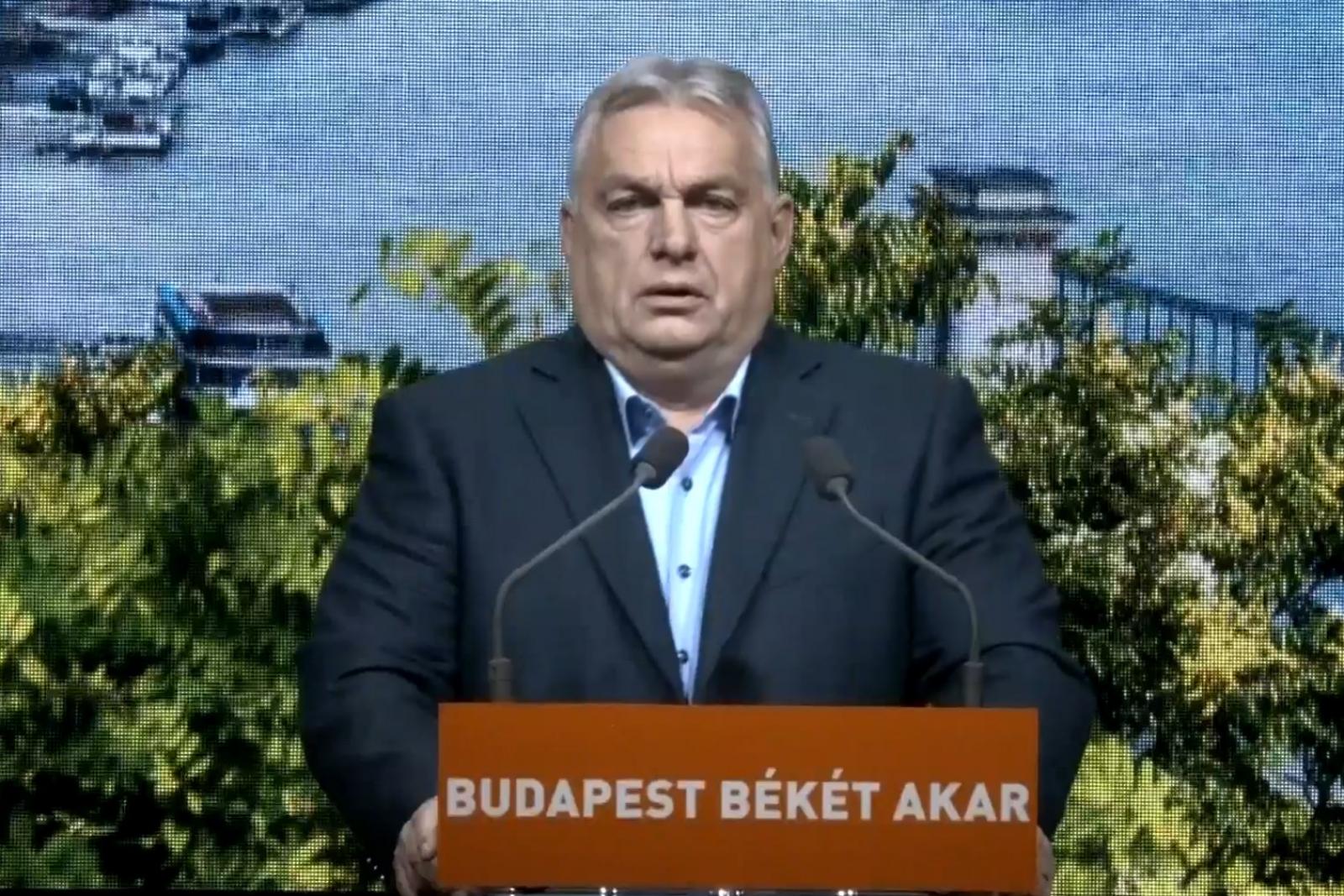 Orbán Viktor: Budapest ma egy bajoktól gyötört, bajból bajba botladozó főváros