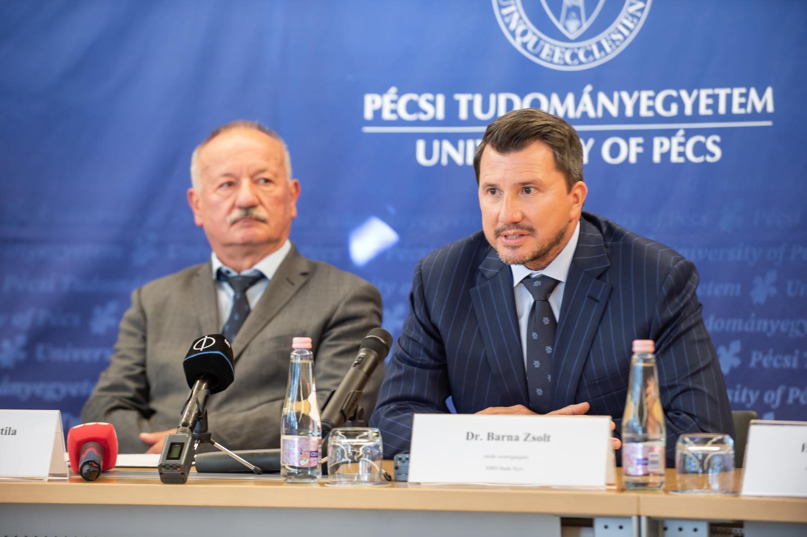 Az MBH Bank vezérigazgatója lemondott a Pécsi Tudományegyetem kuratóriumának elnöki tisztségéről